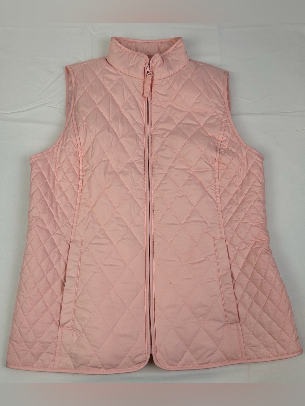 *NEW* Talbots Lightweight Puffer Vest Pink Size Small